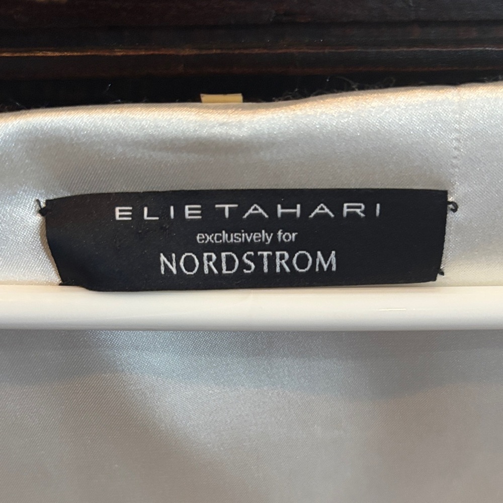 Elie Tahari Nordstrom Floral & Black Dress size 4 - Picture 2 of 3